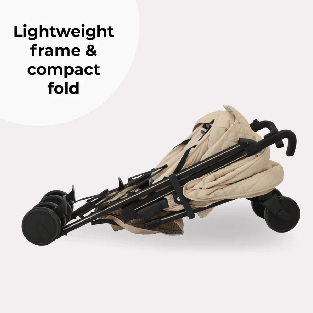 My Babiie MB51 PLUS Stroller - Quilted Sand