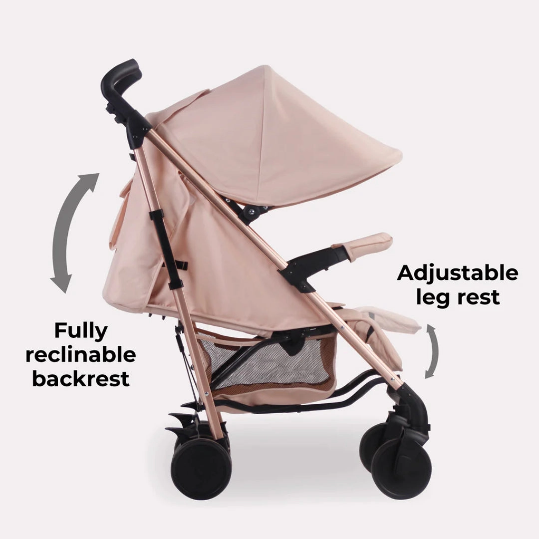 My Babiie MB51 PLUS Stroller - Rose Gold Blush
