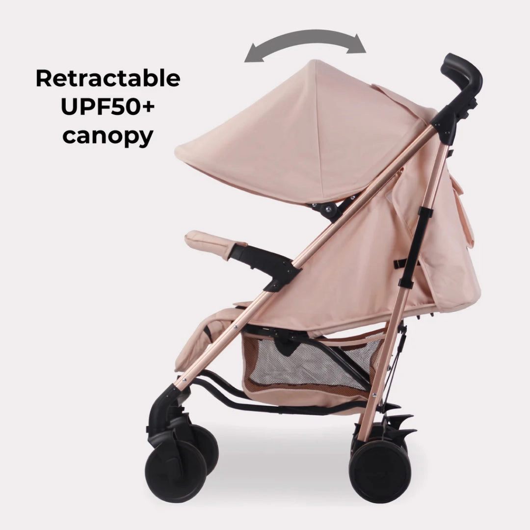 My Babiie MB51 PLUS Stroller - Rose Gold Blush