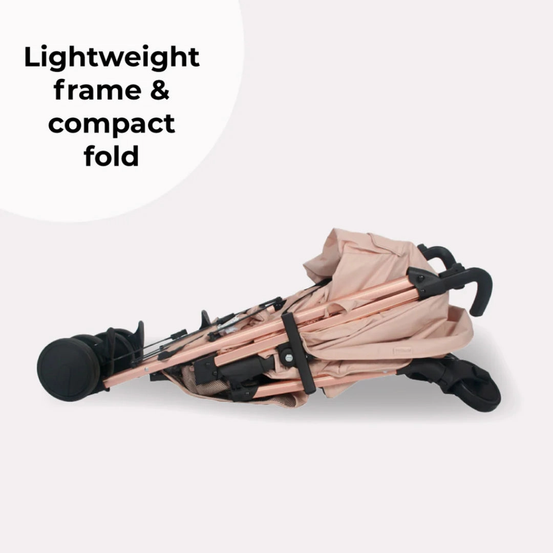 My Babiie MB51 PLUS Stroller - Rose Gold Blush