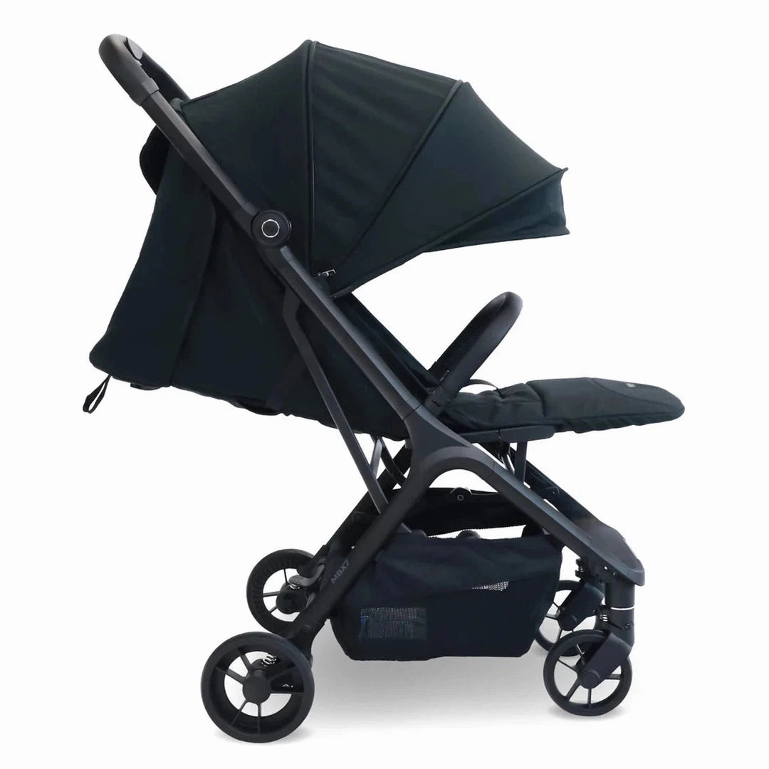 My Babiie MBX7 PLUS Auto-Fold Stroller - Black