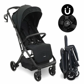 My Babiie MBX7 PLUS Auto-Fold Stroller - Black