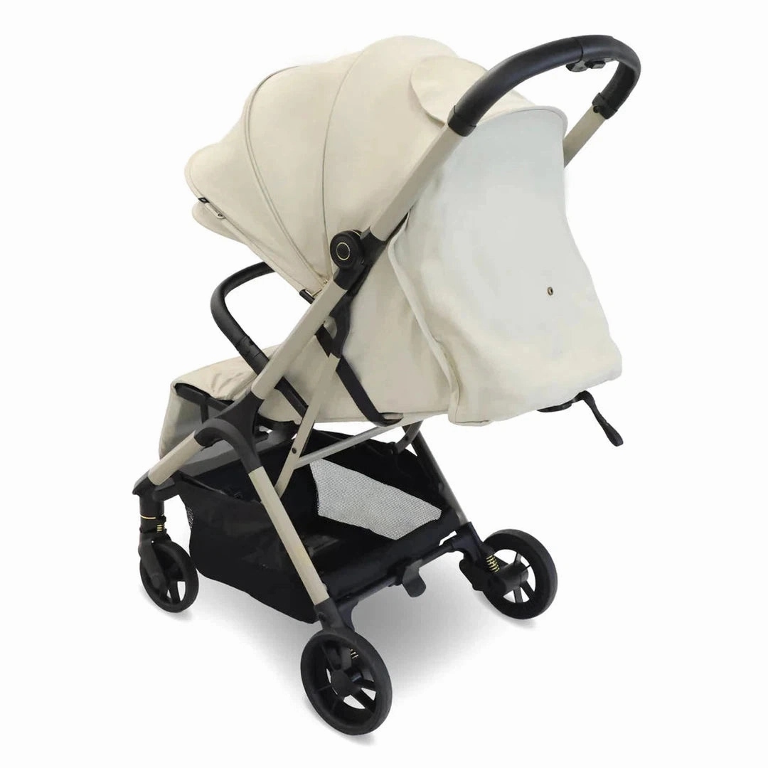 My Babiie MBX7 PLUS Auto-Fold Stroller - Ivory