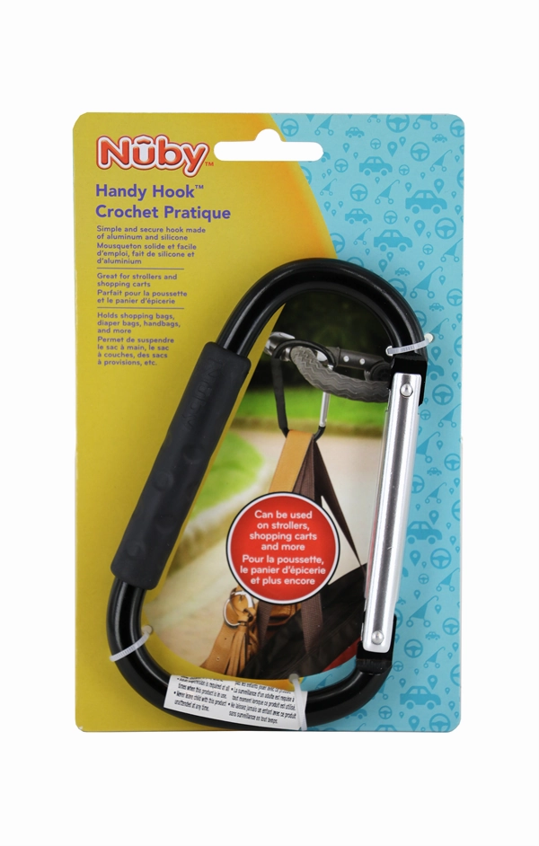 Nby Handy Hook  Multi-Purpose Aluminum Stroller Clip
