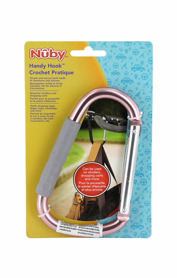 Nby Handy Hook  Multi-Purpose Aluminum Stroller Clip