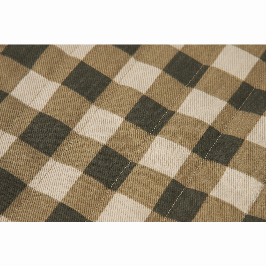 nobodinoz Hyde Park Stroller Organizer Green Checks