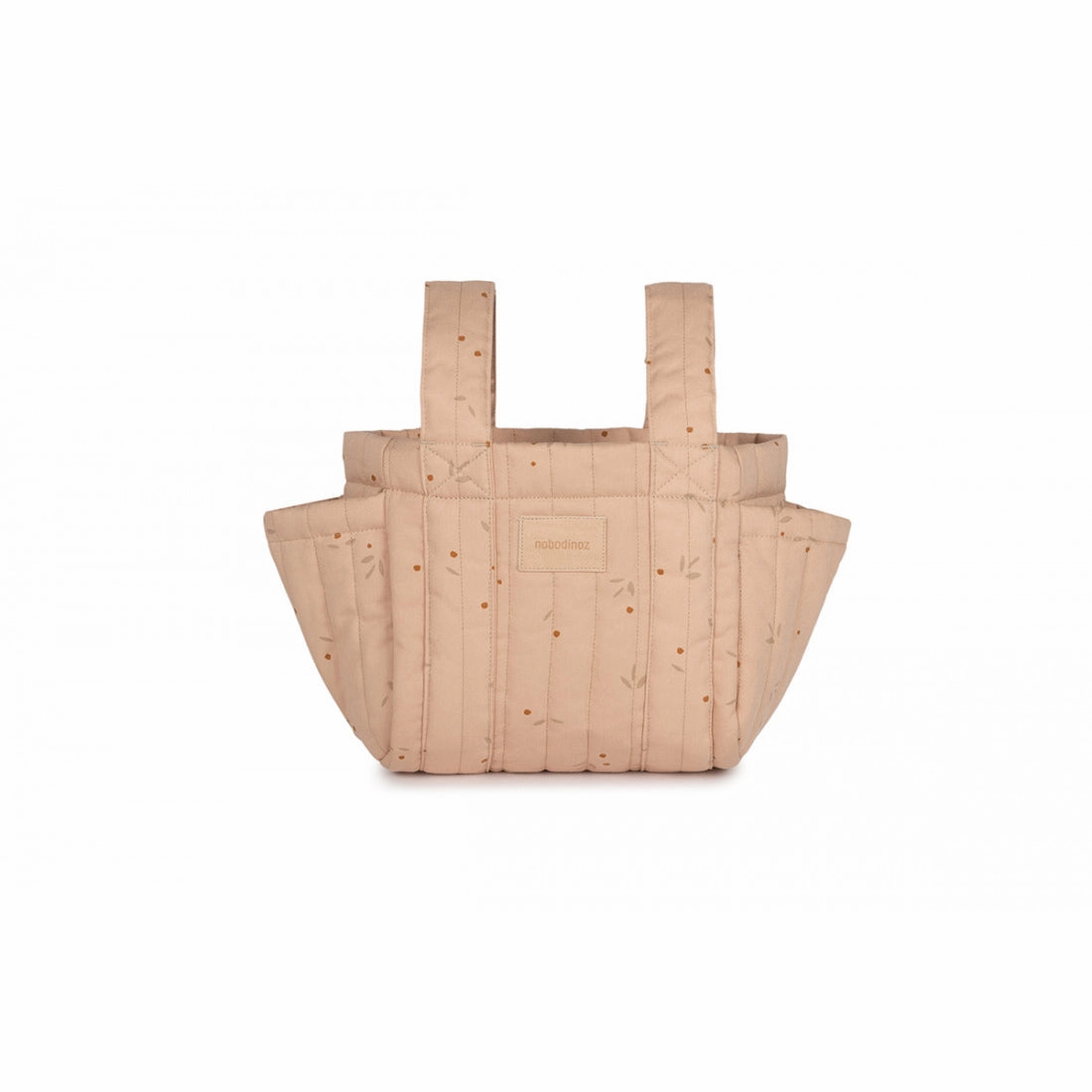 nobodinoz Hyde Park Stroller Organizer Willow Dune