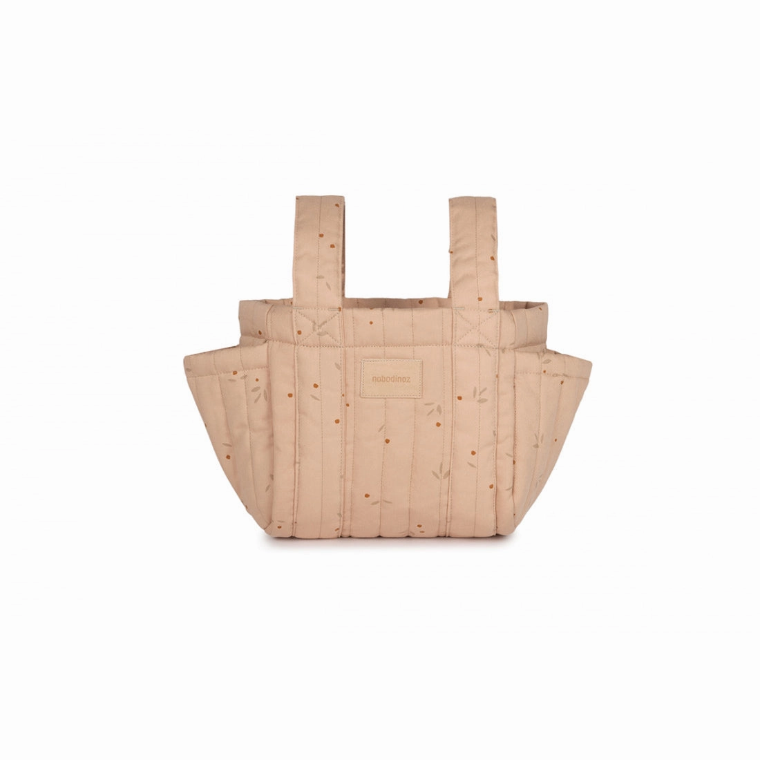 nobodinoz Hyde Park Stroller Organizer Willow Dune