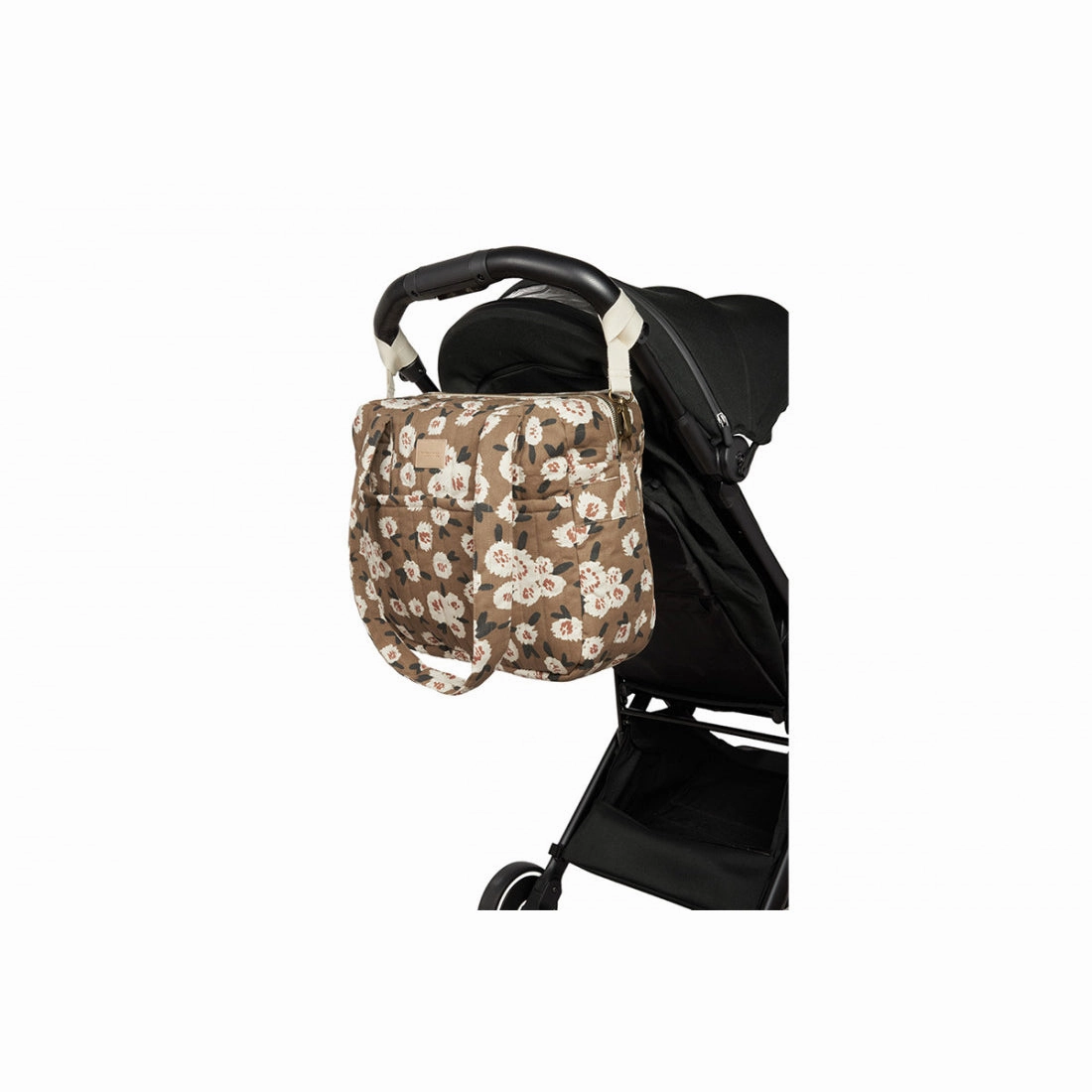 nobodinoz Hyde Park Waterproof Stroller Bag 38x33x16cm Camellia