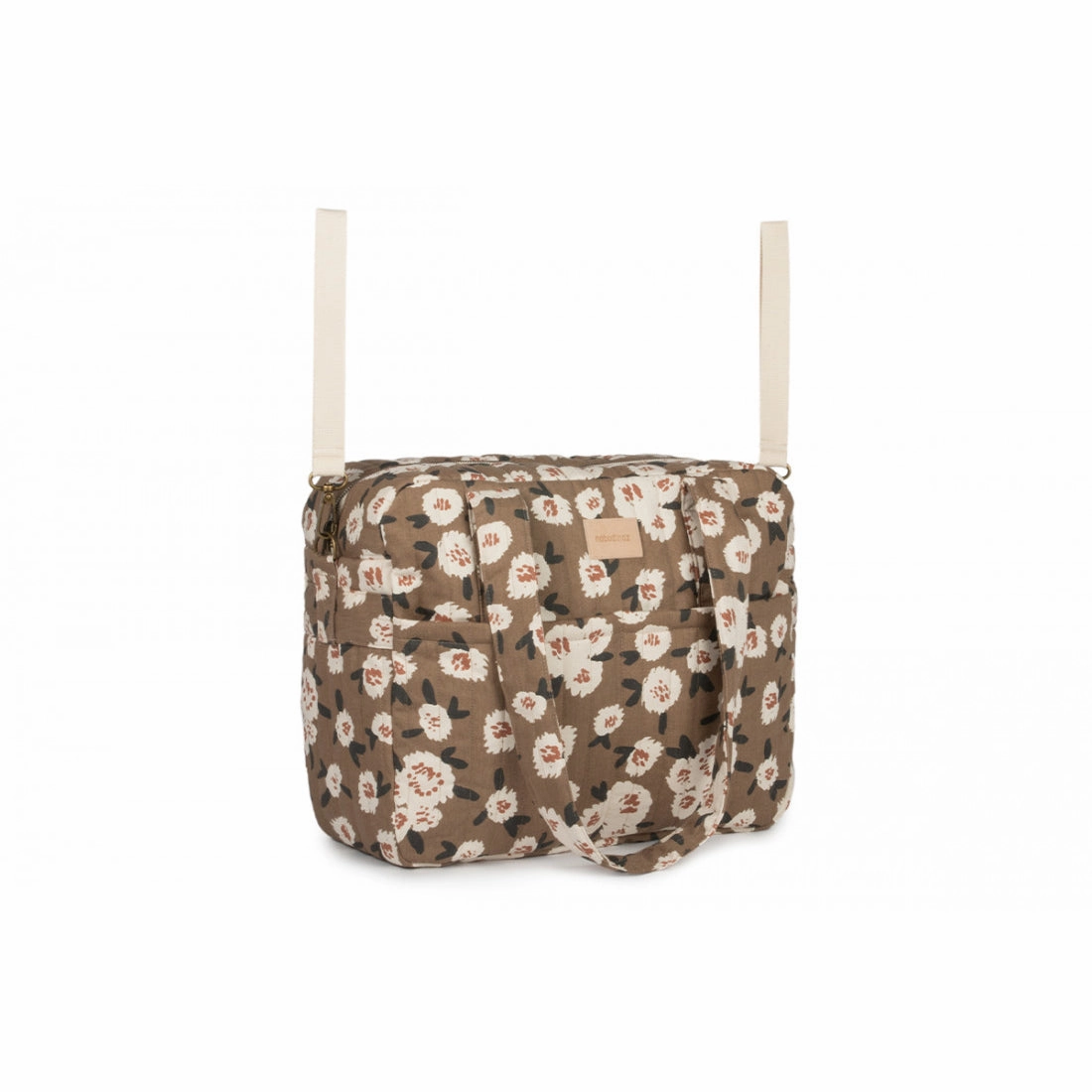 nobodinoz Hyde Park Waterproof Stroller Bag 38x33x16cm Camellia