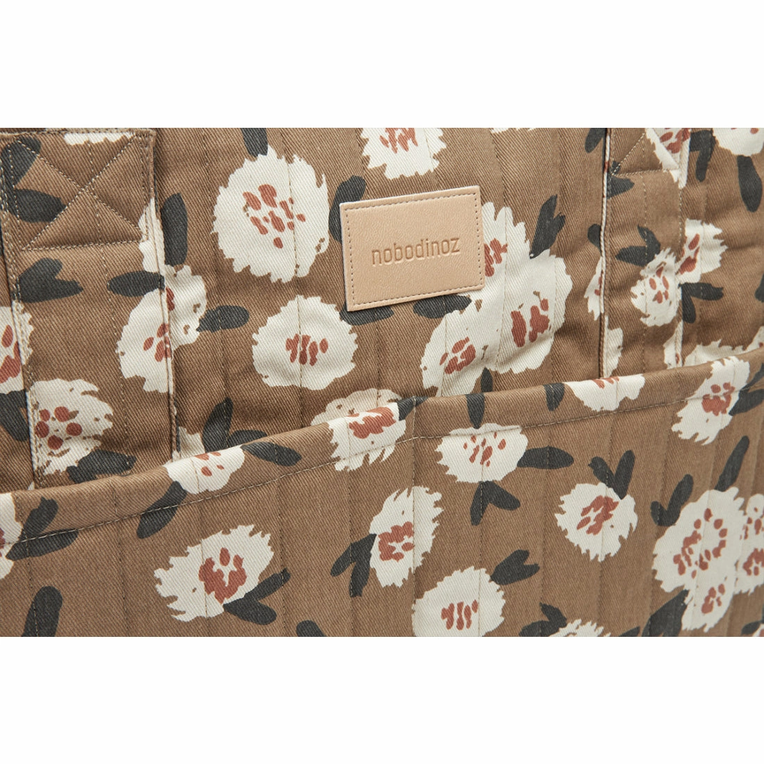 nobodinoz Hyde Park Waterproof Stroller Bag 38x33x16cm Camellia