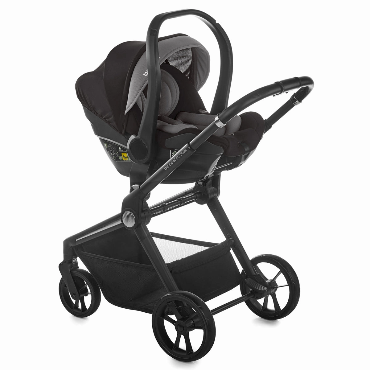 Noordi Fjordi V1 3in1 Essential Starter Travel & Nursery Bundle, Dark Grey