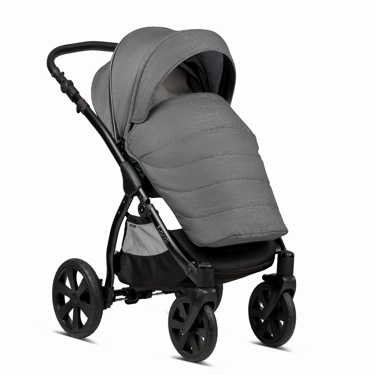Noordi Fjordi V1 3in1 Essential Starter Travel & Nursery Bundle, Dark Grey