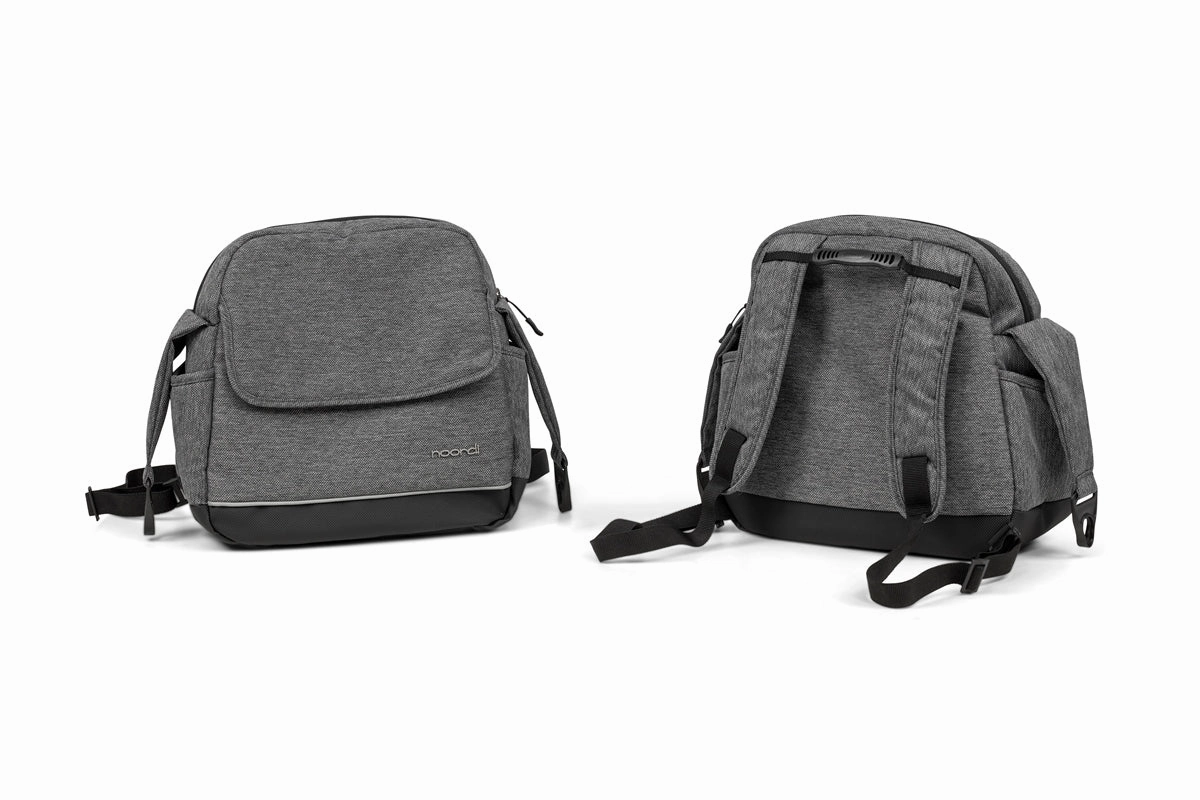 Noordi Fjordi V1 3in1 Essential Starter Travel & Nursery Bundle, Dark Grey