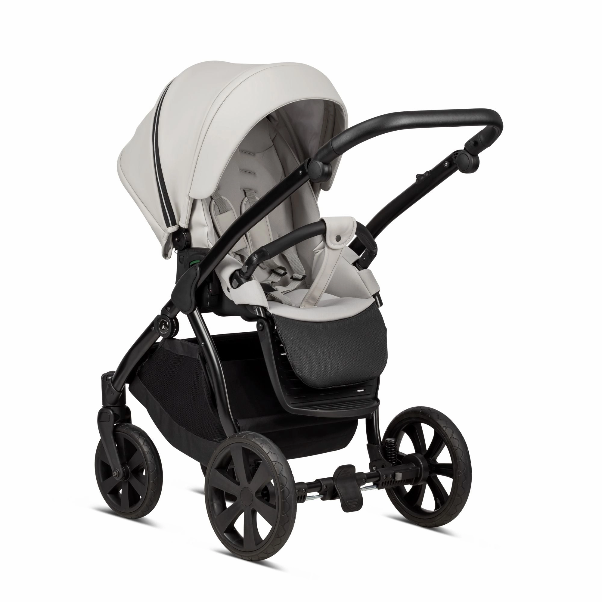 Noordi Fjordi V1 Leather 3in1 Essential Starter Travel & Nursery Bundle, Leather Cloud