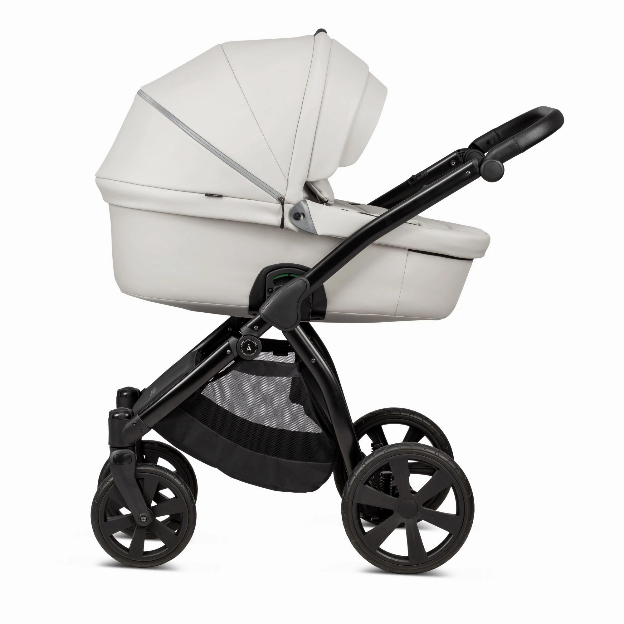 Noordi Fjordi V1 Leather 3in1 Essential Starter Travel & Nursery Bundle, Leather Cloud