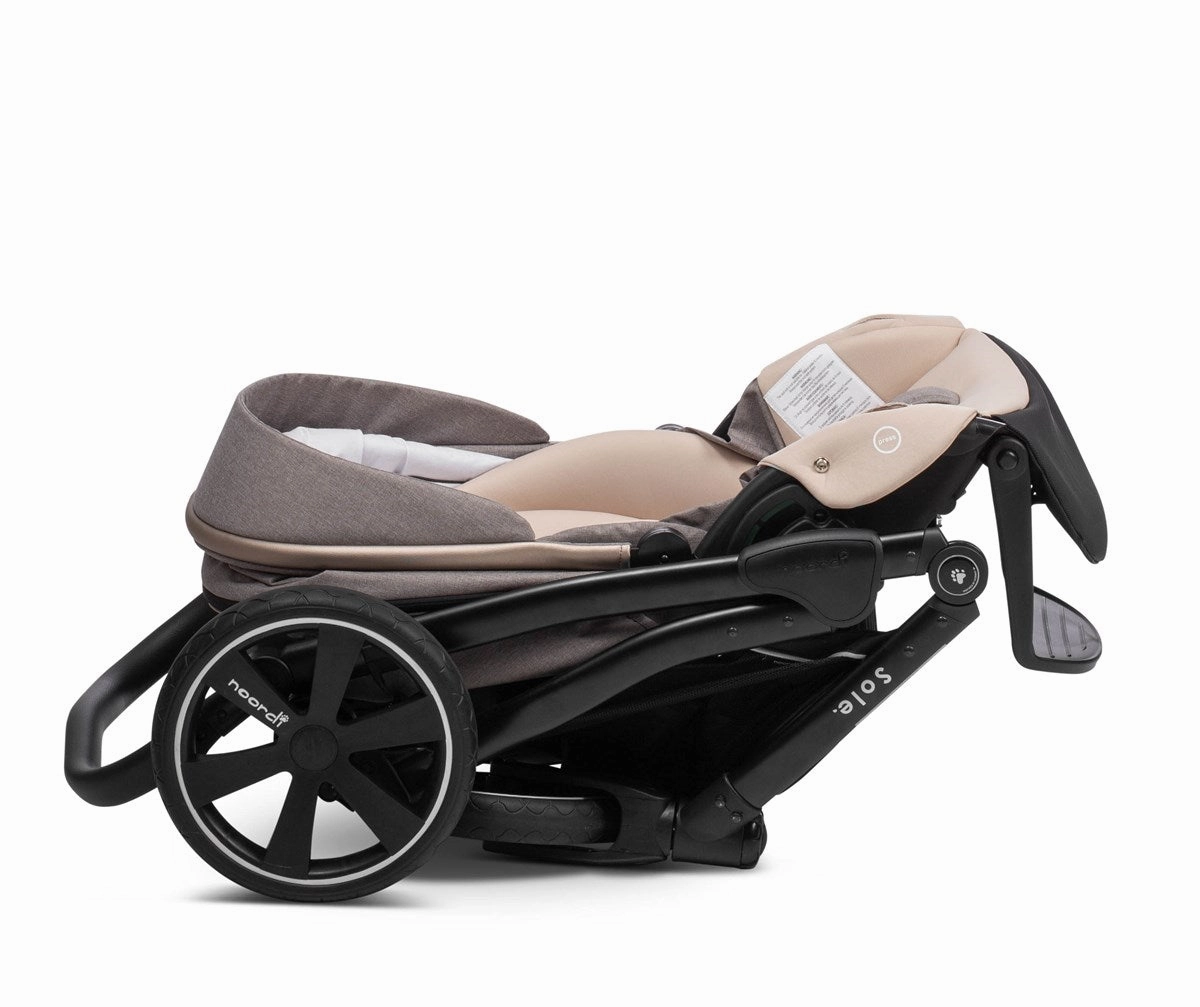 Noordi Sole Go 3in1 Essential Starter Travel & Nursery Bundle, Beige