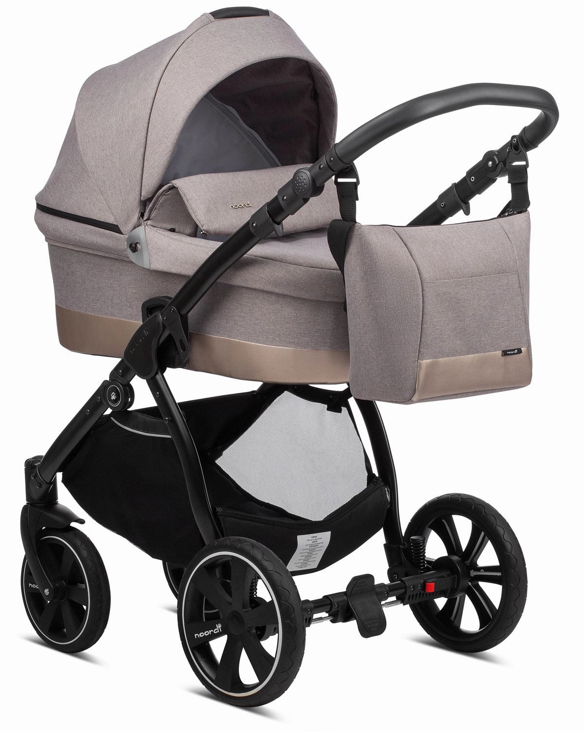 Noordi Sole Go 3in1 Essential Starter Travel & Nursery Bundle, Beige
