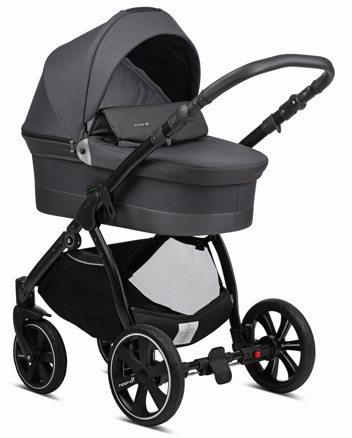 Noordi Sole Go 3in1 Essential Starter Travel & Nursery Bundle, Black