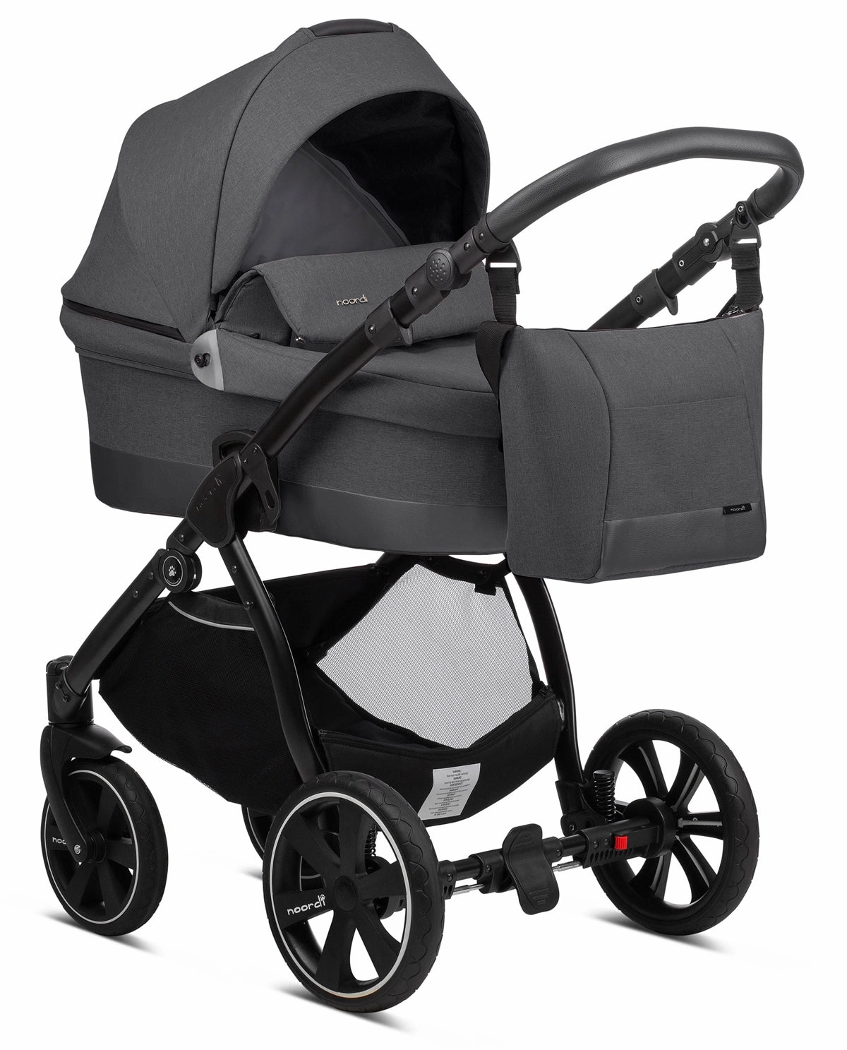 Noordi Sole Go 3in1 Essential Starter Travel & Nursery Bundle, Black