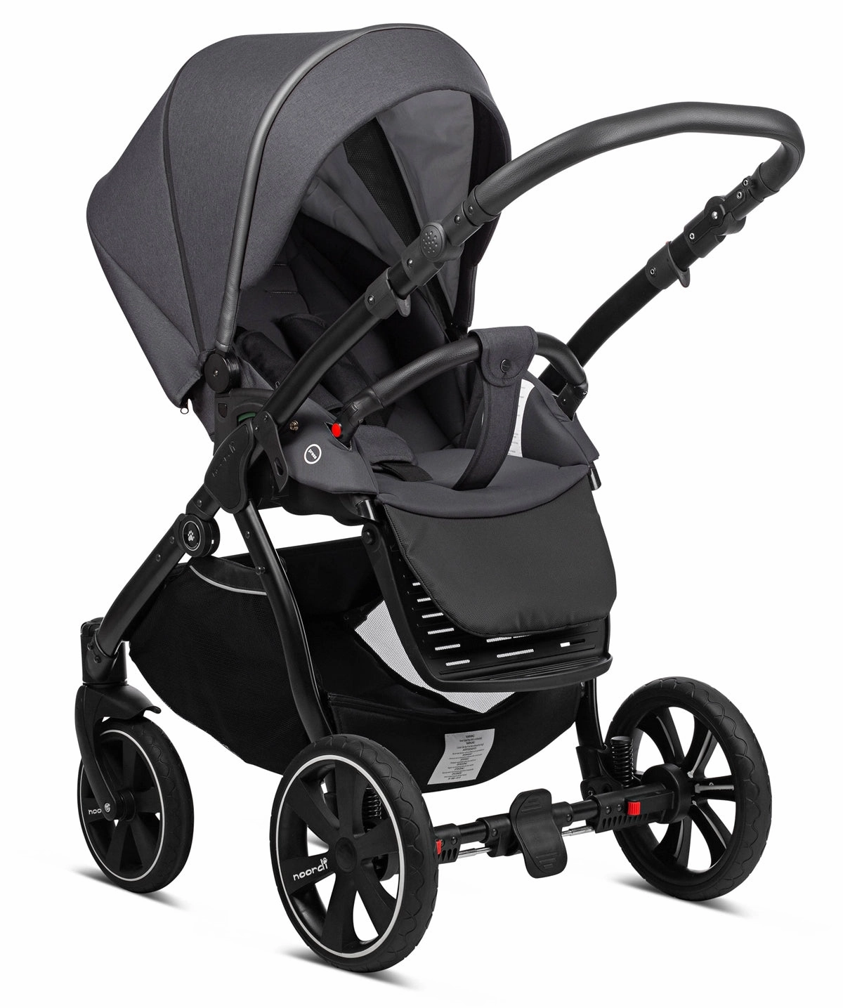 Noordi Sole Go 3in1 Essential Starter Travel & Nursery Bundle, Black