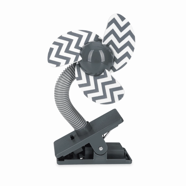 Nuby Clip-On Travel Fan Grey