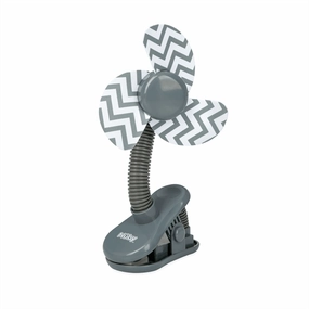 Nuby Clip-On Travel Fan Grey