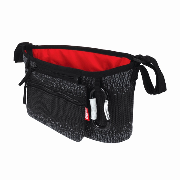 Nuby Eco Stroller Organizer - Black/Red
