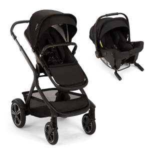 Nuna Demi NEXT Stroller & PIPA Urbn Car Seat - Caviar