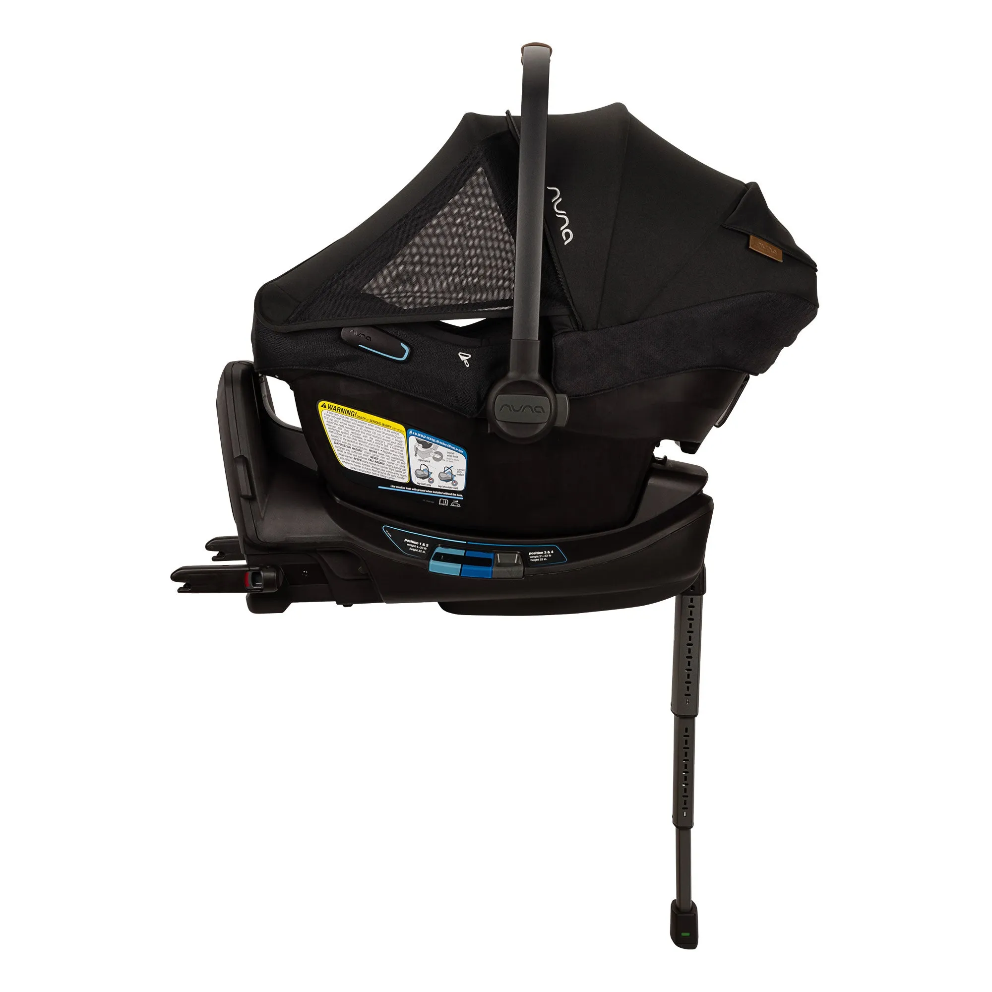 Nuna DEMI Next Stroller and PIPA Aire RX Car Seat Travel System