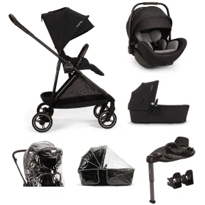 Nuna IXXA Next   ARRA Flex   BASE Curv Bundle - Caviar