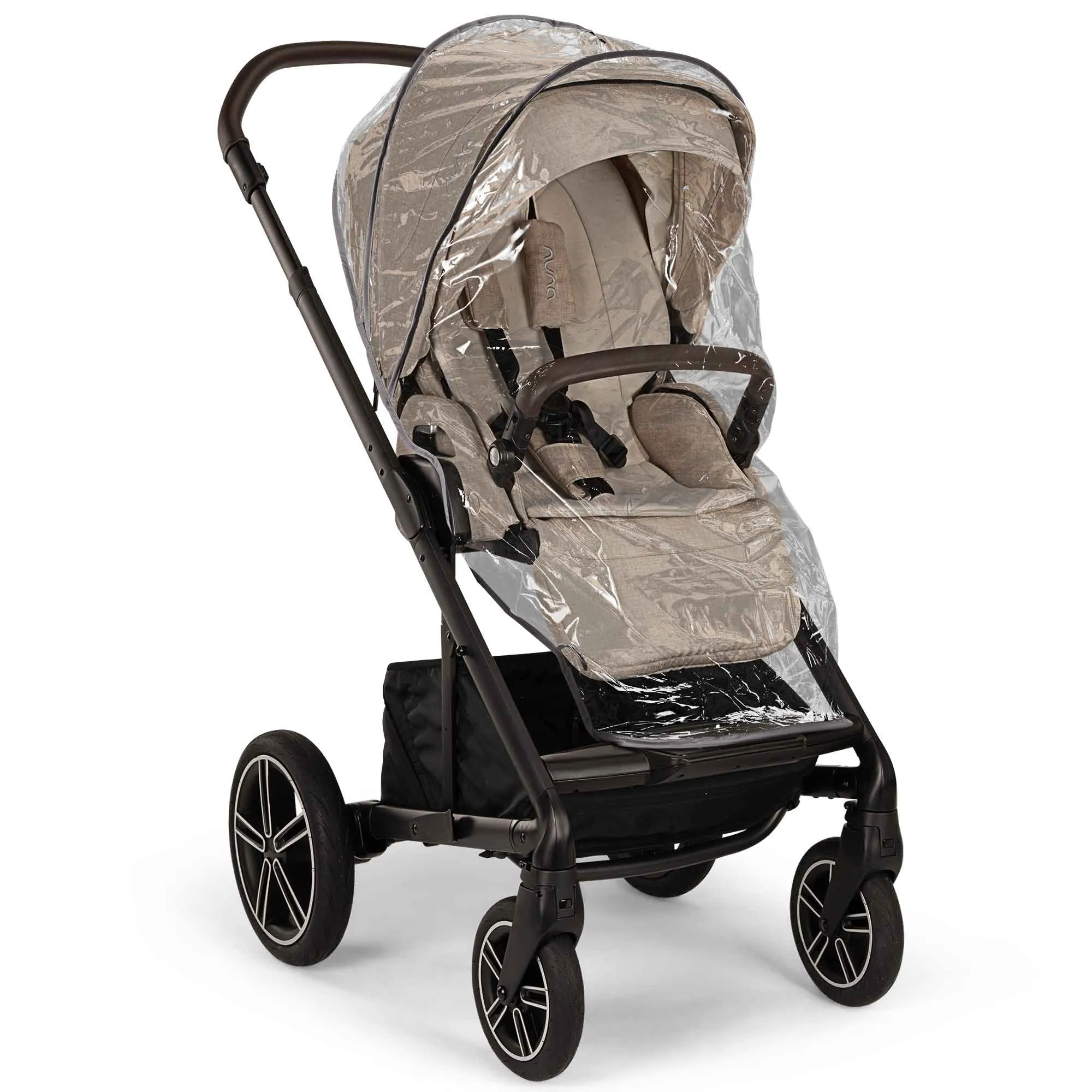 Nuna MIXX Next & ARRA Flex & BASE Curv Bundle - Biscotti