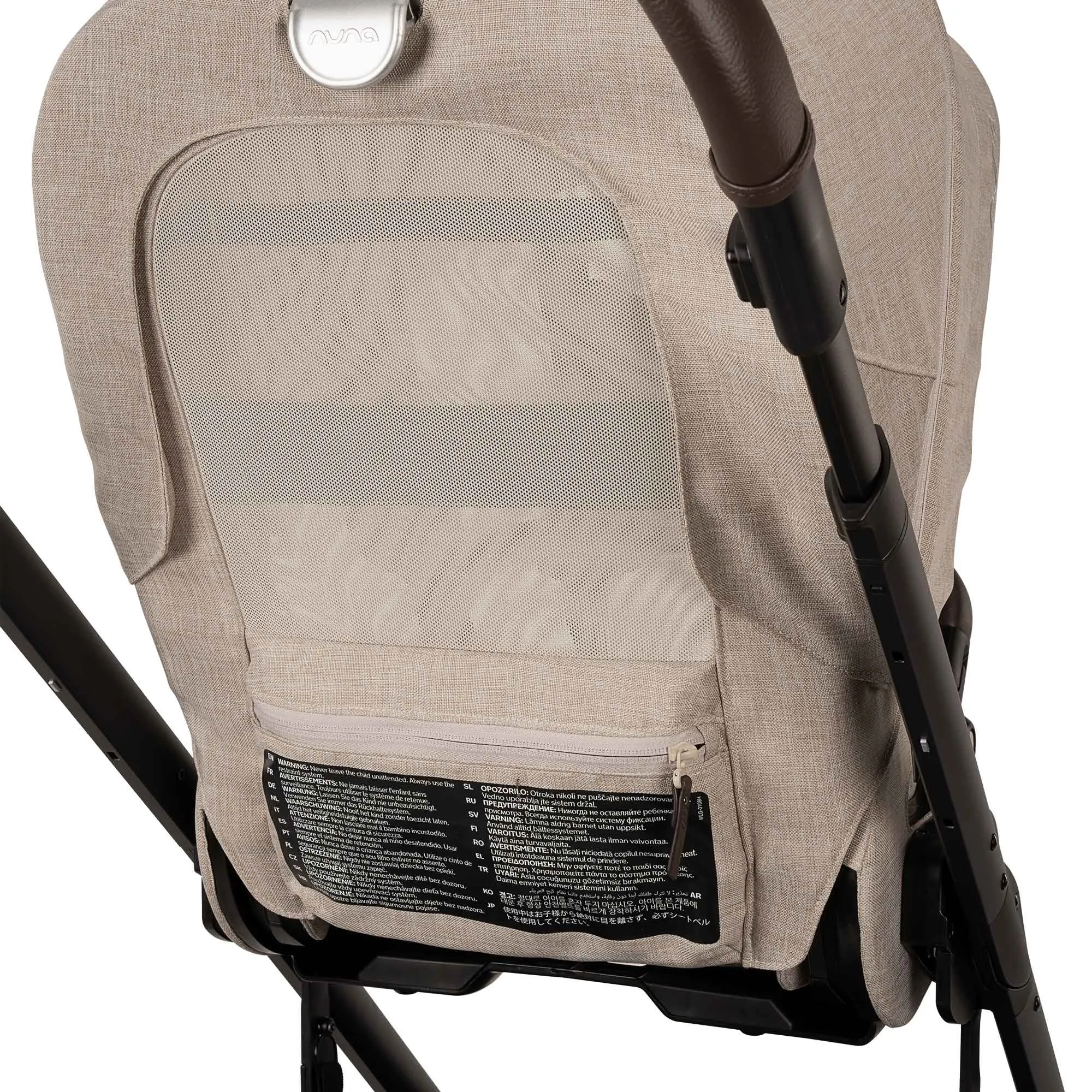 Nuna MIXX Next & ARRA Flex & BASE Curv Bundle - Biscotti