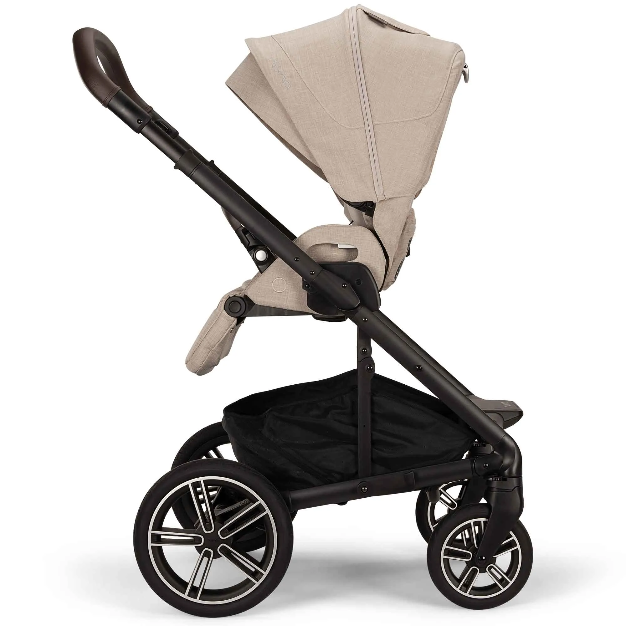 Nuna MIXX Next & ARRA Flex & BASE Curv Bundle - Biscotti