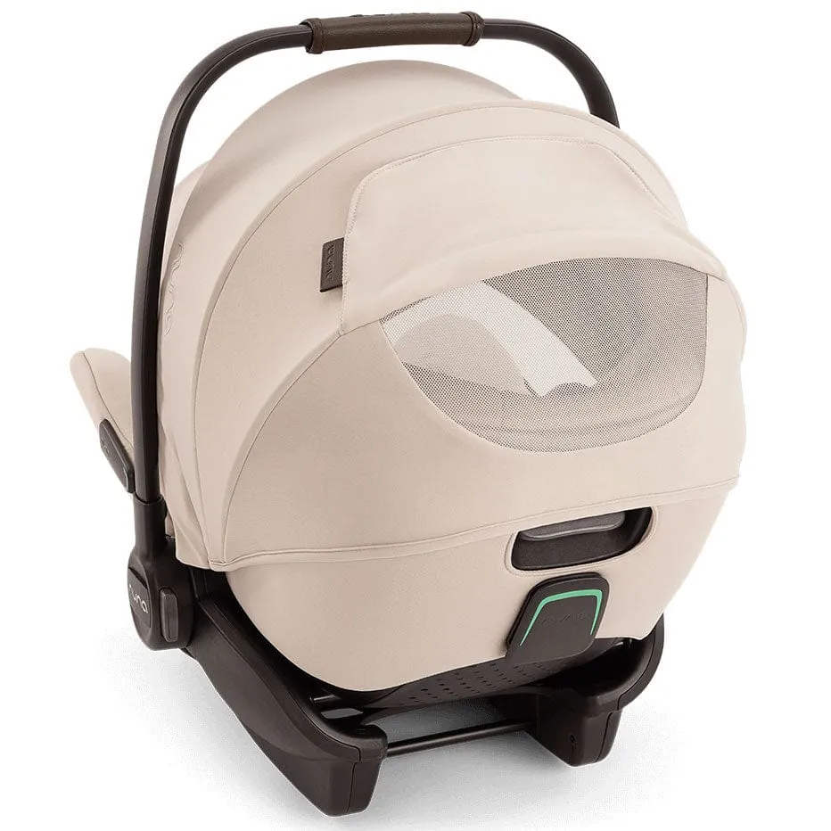 Nuna MIXX Next & ARRA Flex & BASE Curv Bundle - Biscotti