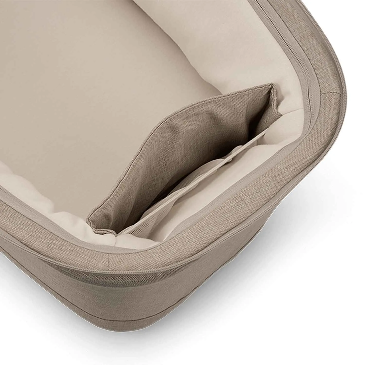Nuna MIXX Next & ARRA Flex & BASE Curv Bundle - Biscotti
