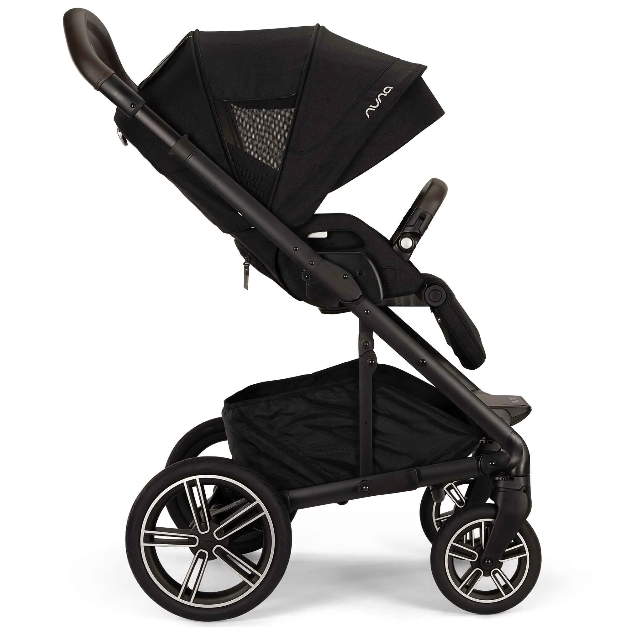 Nuna MIXX Next & ARRA Flex & BASE Curv Bundle - Caviar