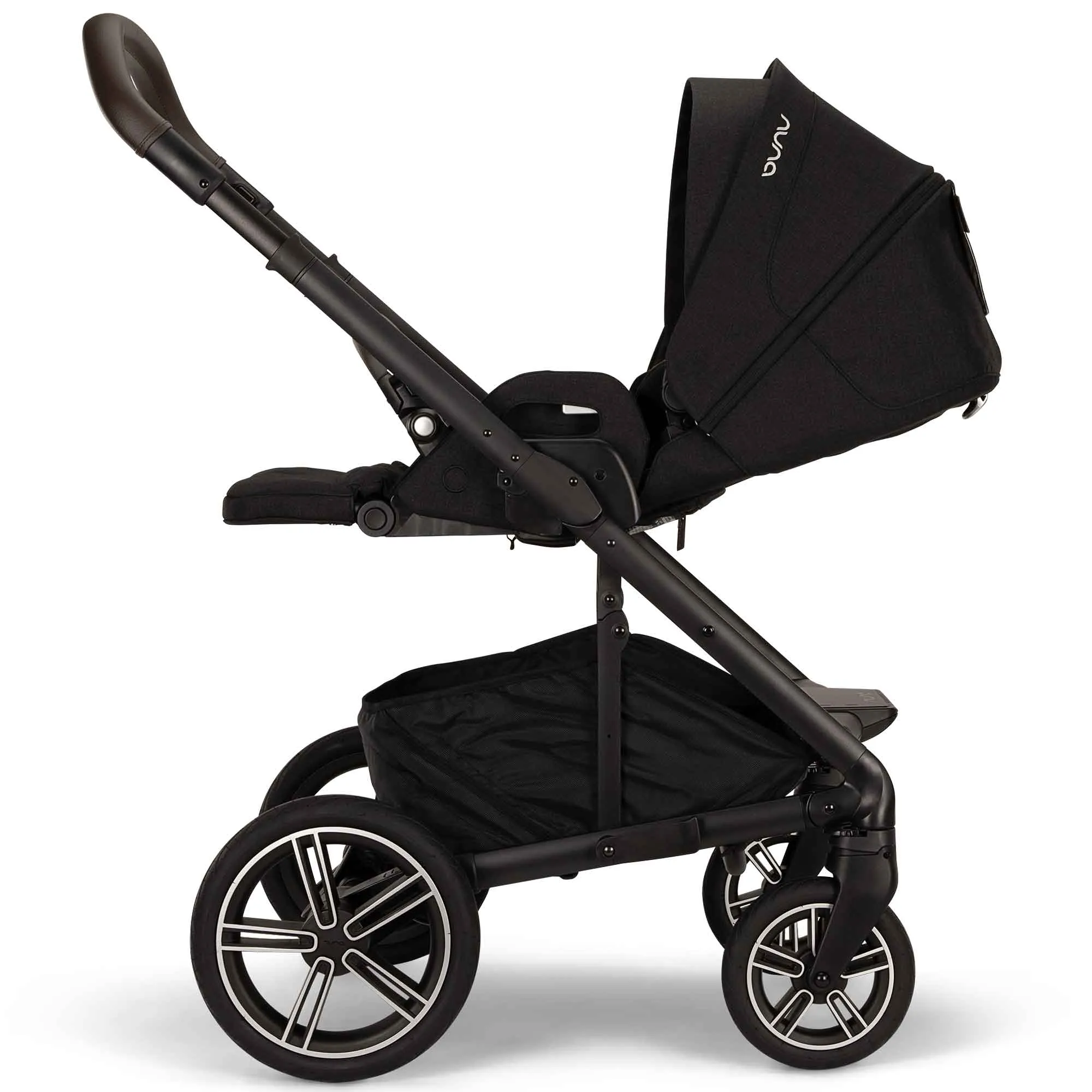 Nuna MIXX Next & ARRA Flex & BASE Curv Bundle - Caviar