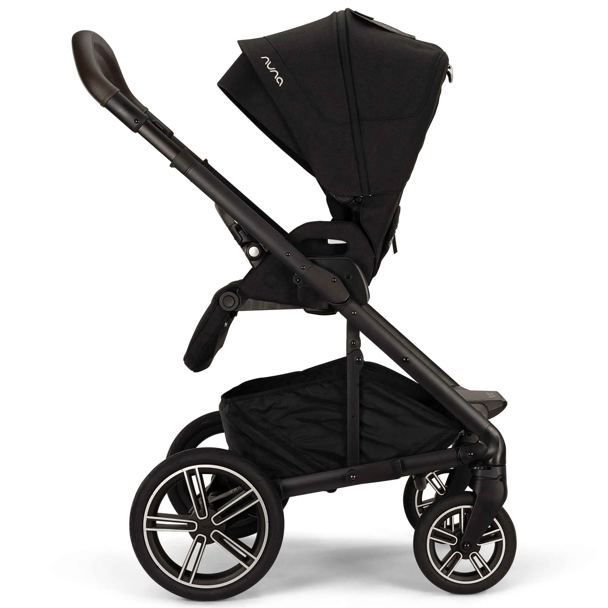 Nuna MIXX Next & ARRA Flex & BASE Curv Bundle - Caviar