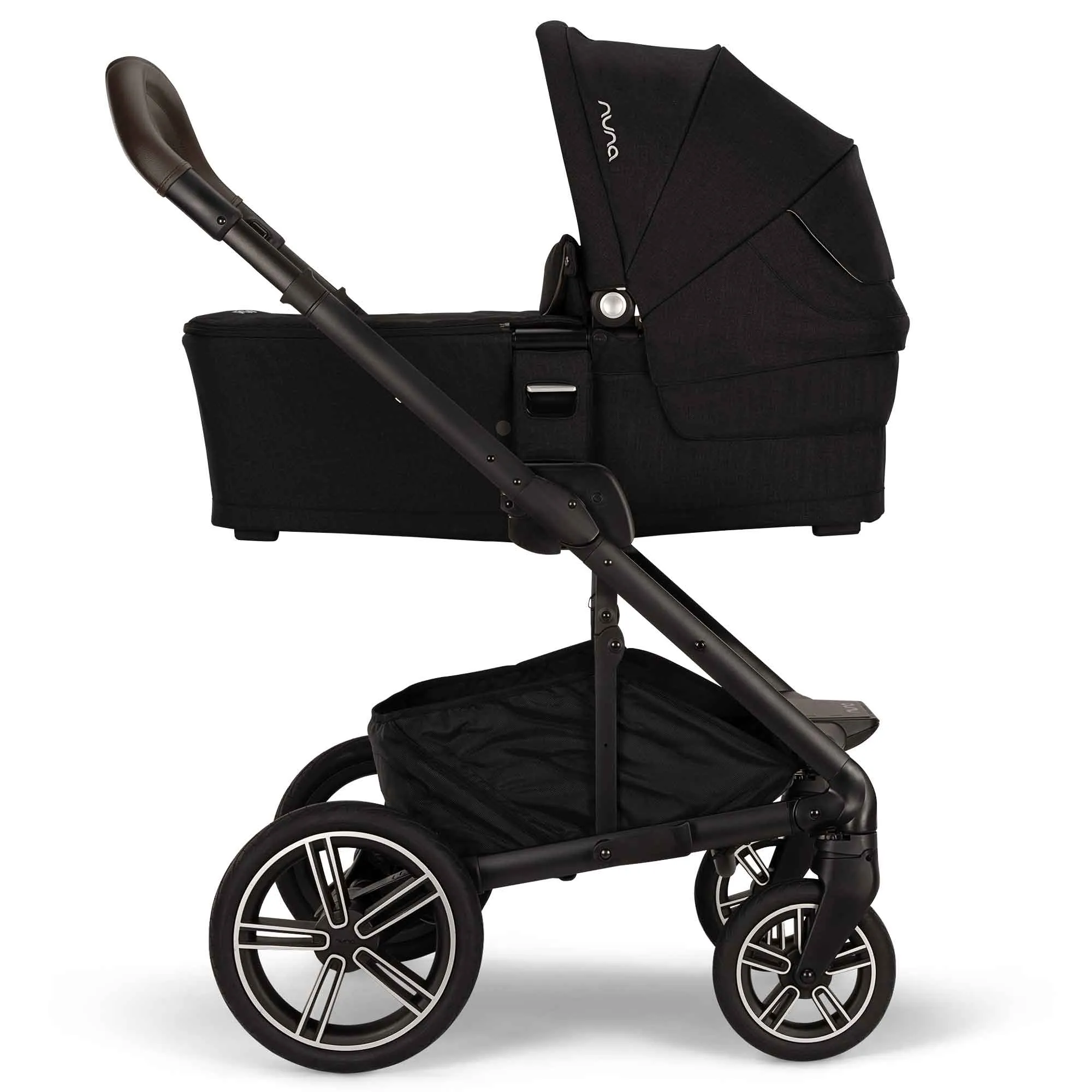 Nuna MIXX Next & ARRA Flex & BASE Curv Bundle - Caviar