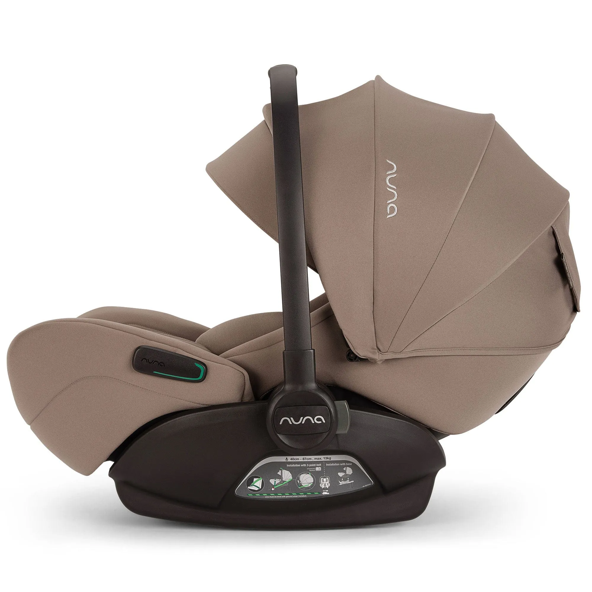 Nuna MIXX Next & ARRA Flex & BASE Curv Bundle - Cedar