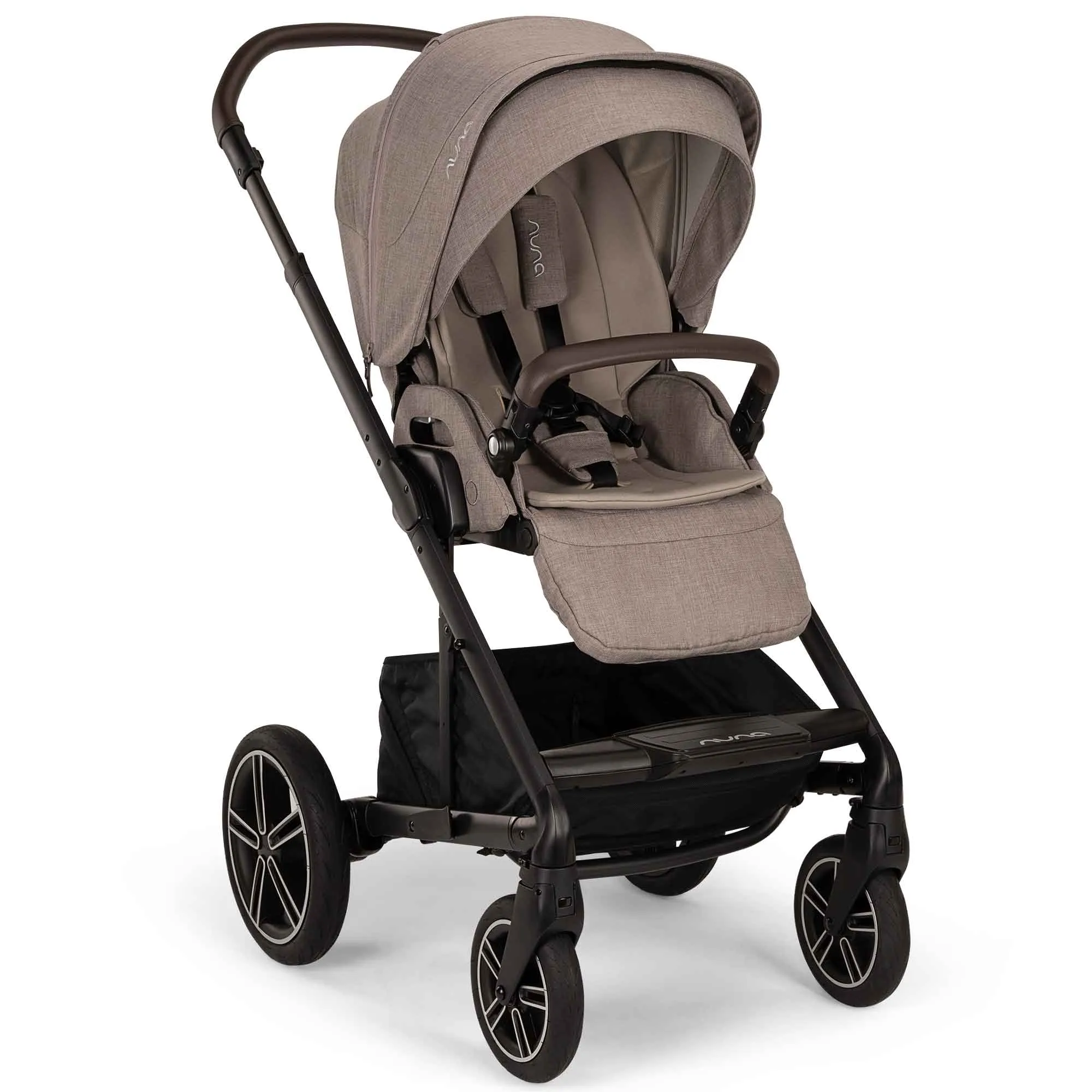 Nuna MIXX Next & ARRA Flex & BASE Curv Bundle - Cedar