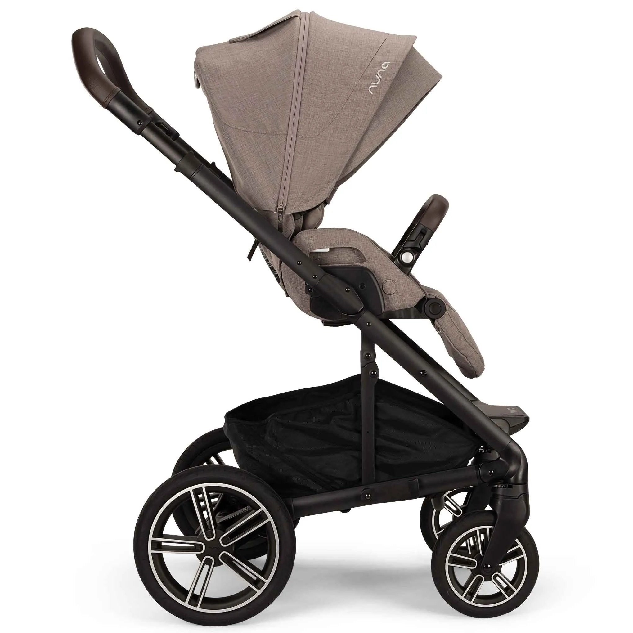 Nuna MIXX Next & ARRA Flex & BASE Curv Bundle - Cedar