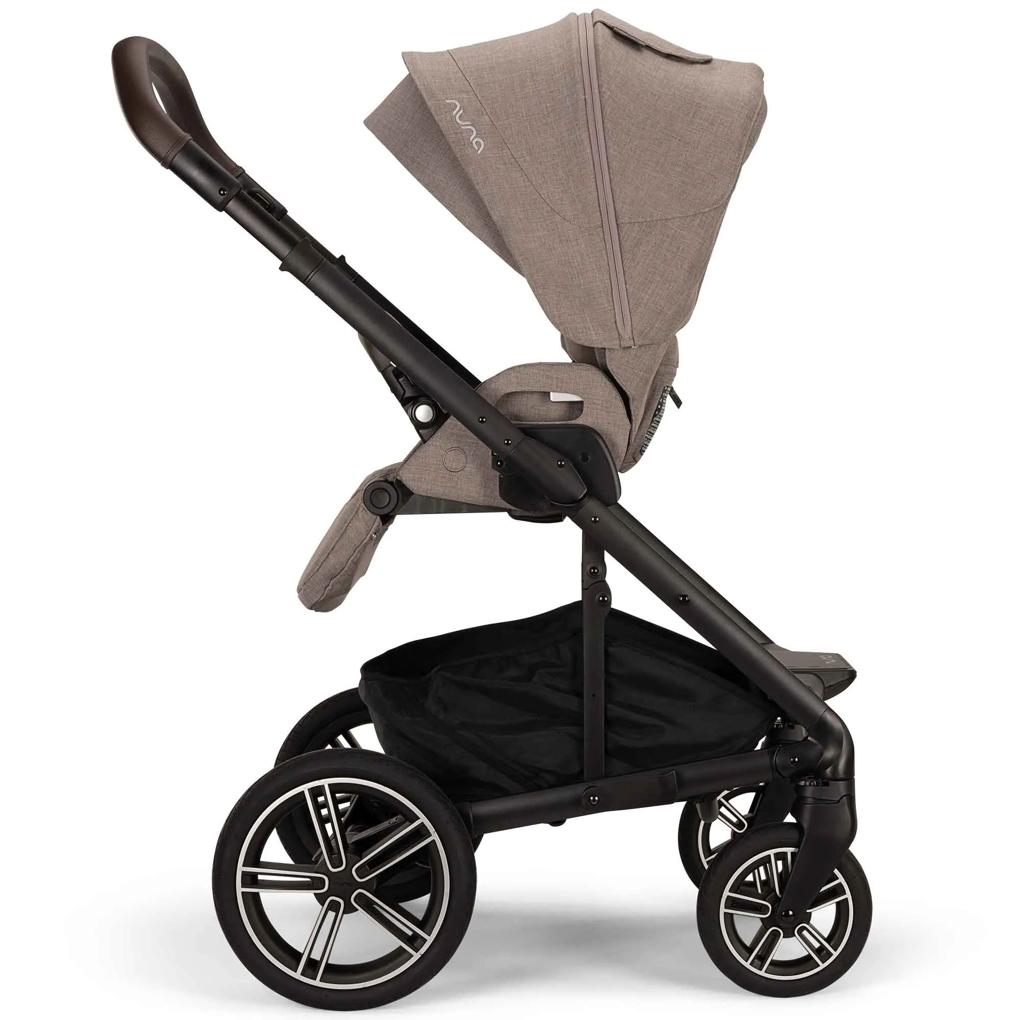 Nuna MIXX Next & ARRA Flex & BASE Curv Bundle - Cedar