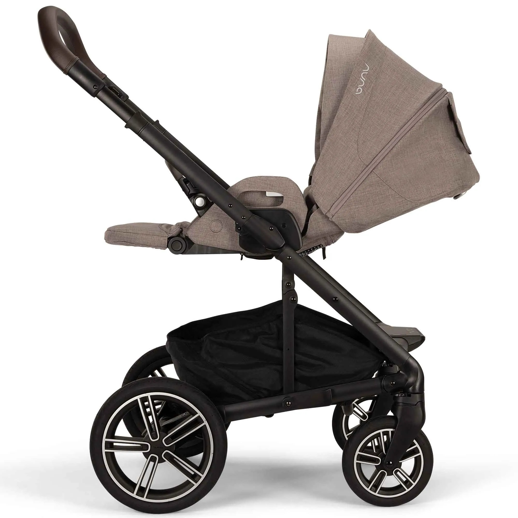 Nuna MIXX Next & ARRA Flex & BASE Curv Bundle - Cedar
