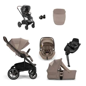 Nuna MIXX Next & ARRA Flex Travel System - Cedar