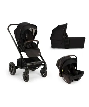 Nuna MIXX Next BMW Pushchair Bundle with PIPA Urbn Car Seat (3-Pieces)  Element