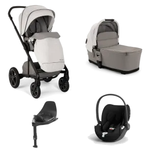 Nuna MIXX Next (Cloud T) Travel System - Mineral