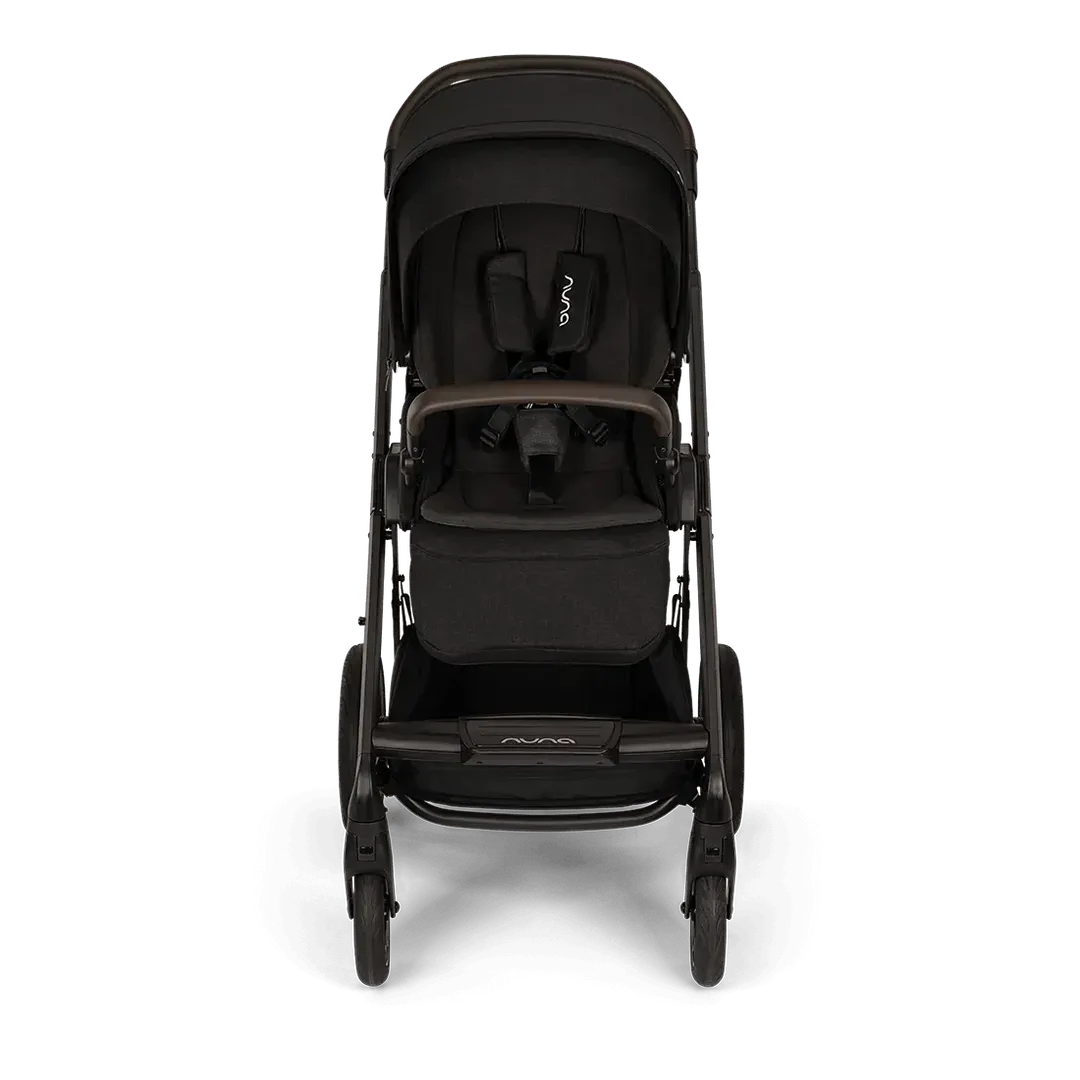 Nuna Mixx Next   Mixx Next Carry Cot   Arra Flex   Base Curv Travel System - Caviar
