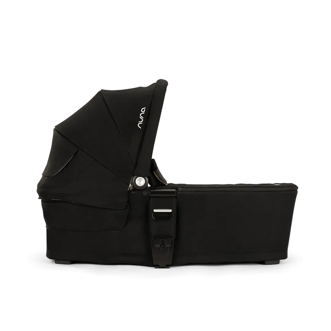 Nuna Mixx Next   Mixx Next Carry Cot   Arra Flex   Base Curv Travel System - Caviar